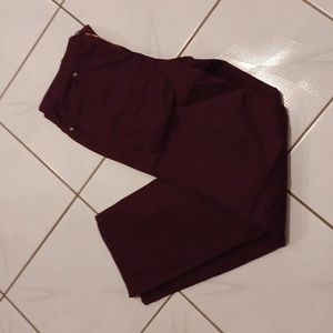 4/$40 Burgundy Jeans - Size 8